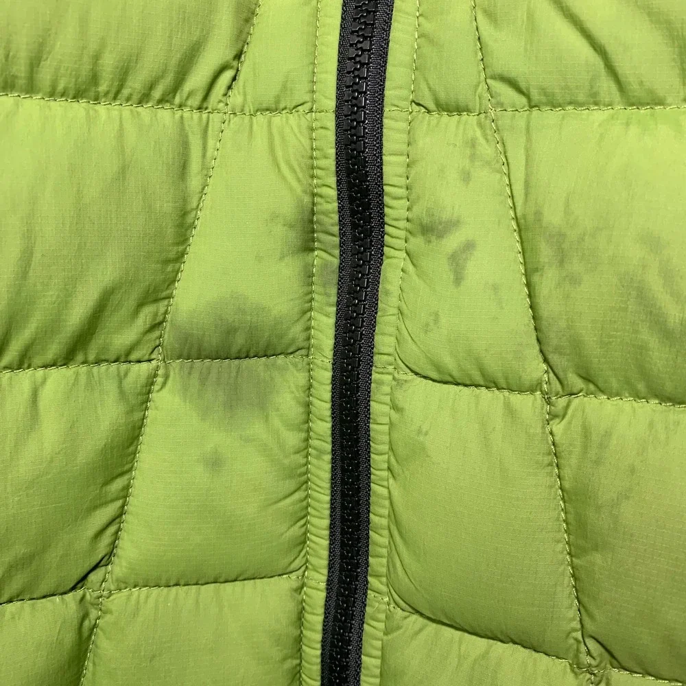 The North Face 550 Down Green & Black Puffer Jacket Mens Size‎ XL